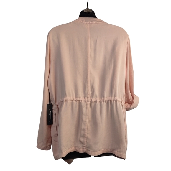 Haute Monde Women's Light Pink Soft Open Front Jacket Size M NWT - Picture 2 of 7